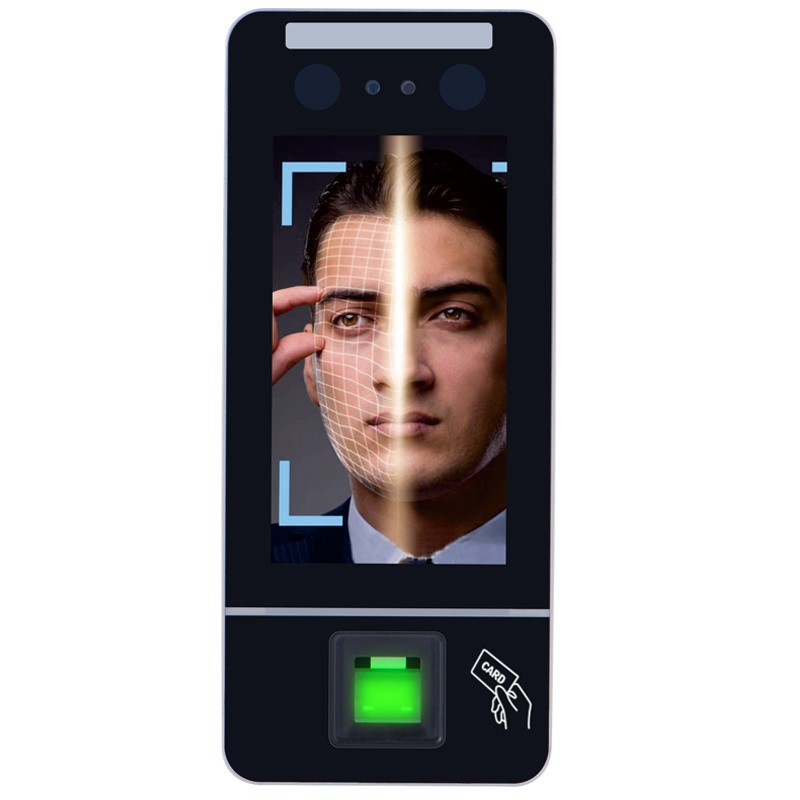 Dynamic Face Recognition with Fingerprint&Card&Password Access Controller