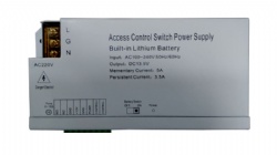 Access Control Switch Power Supply with Lithium Battery